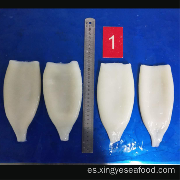 Tubos de calamar congelados IQF Todarodes Pacificus